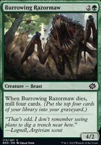 Burrowing Razormaw